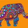 Mandala Elephant diamond painting