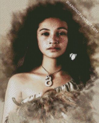 Maori Girl diamond paintings