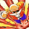 Master Roshi dragon ball diamond painting