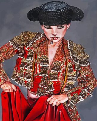 Matador Woman diamond painting