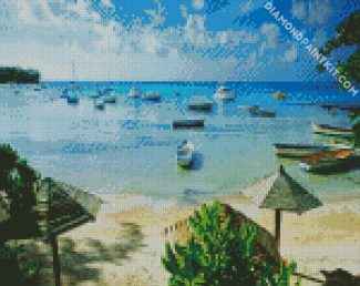 Mauritius Beach diamond paintings