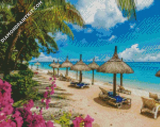 Mauritius Tropical Island diamond paintings