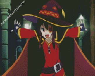 Megumin Konosuba diamond painting