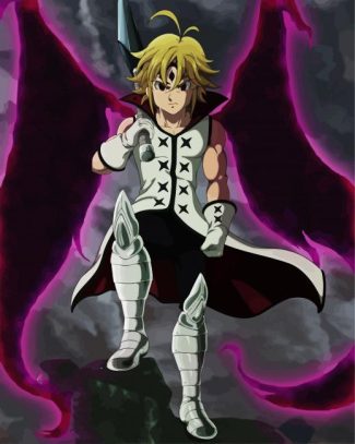 Meliodas Nantsu No taizi diamond painting