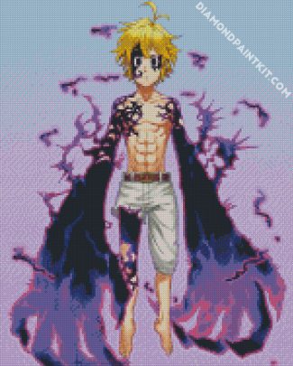 Meliodas the Seven Deadly Sins diamond paintings