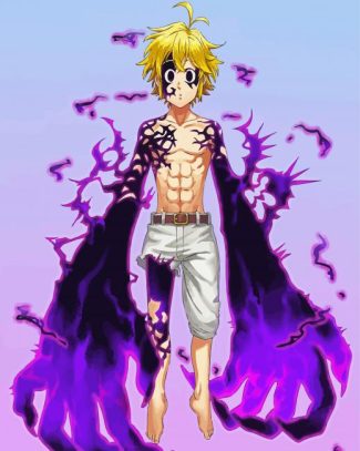 Meliodas the Seven Deadly Sins diamond painting