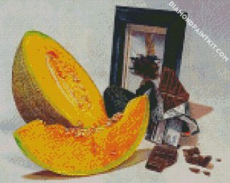 Melon And Chhocolate diamond paintings