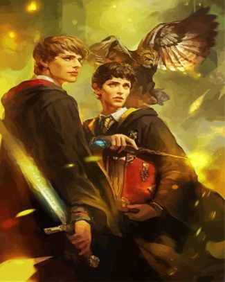 Merlin And King Arthur Art diamond painting