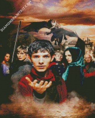 Merlin Characters diamond paintings