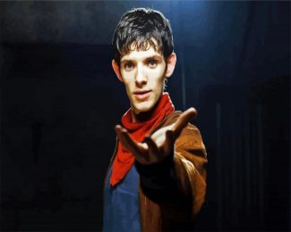 Merlin Colin Morgan diamond painting