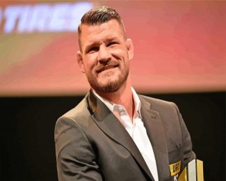 Micheal Bisping MMA Fighter diamond painting