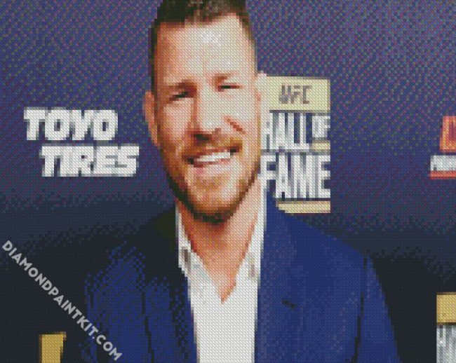 Micheal Bisping Smiling diamond painting