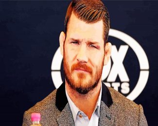 Micheal Bisping diamond painting