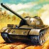 Military Tank Art diamond painting