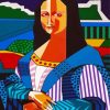 Mona Lisa Cubism diamond painting