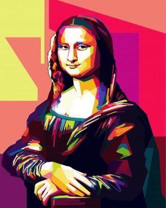 Mona Lisa Pop Art diamond painting