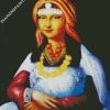 Moroccan Amazigh Mona Lisa diamond paintings