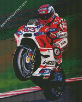 Motorcycle Racing diamond painting