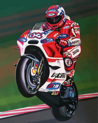 Motorcycle Racing diamond painting