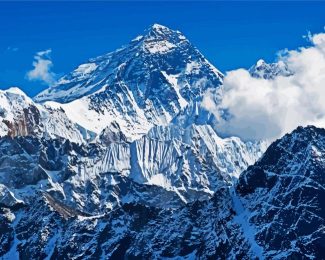 Mount Everest diamond painting