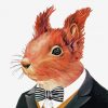 Mr Squirrel diamond painting