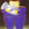 Musician Fernando Botero diamond painting