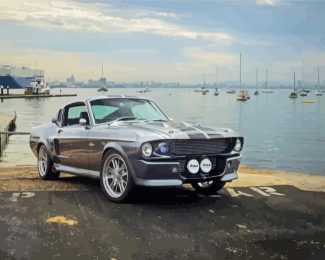 Mustang Eleanor diamond painting