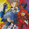 Neon Genesis Evangelion anime manga diamond paintings