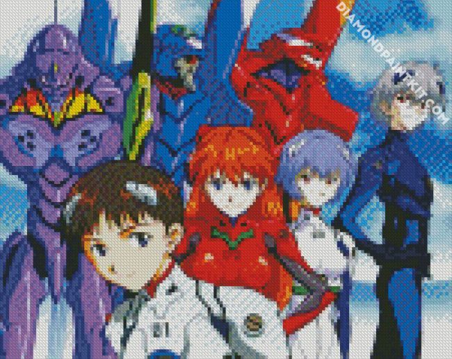 Neon Genesis Evangelion diamond paintings