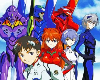 Neon Genesis Evangelion diamond painting