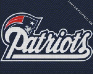 New England Patriots Logo diamond painting