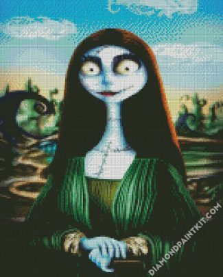 Nightmare Before Christmas Sally diamond painting