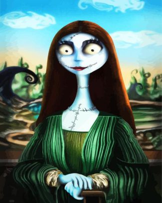 Nightmare Before Christmas Sally diamond painting