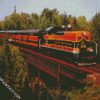 North Shore Scenic Railroad Duluth diamond painting