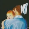 Nurse And Baby diamond paintings