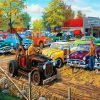 Old Classic Cars diamond painting