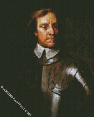 Oliver Cromwell diamond painting