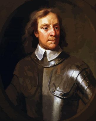 Oliver Cromwell diamond painting