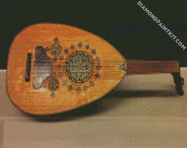 Oud Musical Instrument diamond paintings