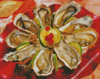 Oyster And Limes diamond painting