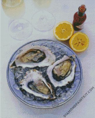 Oyster Meal And Lime diamond painting