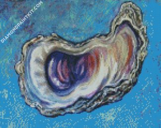 Oyster Shell Art diamond painting