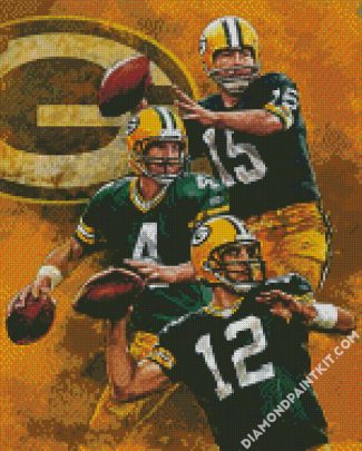 Packers Players diamond painting