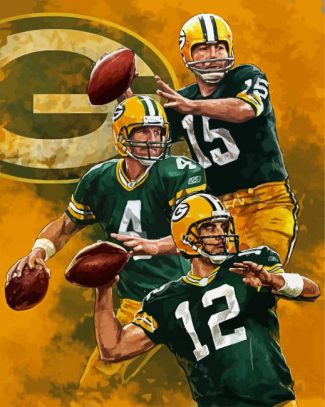 Packers Players diamond painting