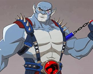 Panthro Thundercats diamond painting