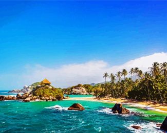 Parque Nacional Natural Tayrona Columbia 2 diamond painting