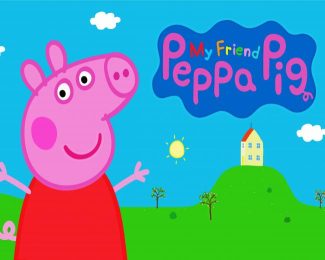 Peppa Pig Cartoon diamond painting