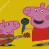 Peppa Pigs Musicians diamond painting