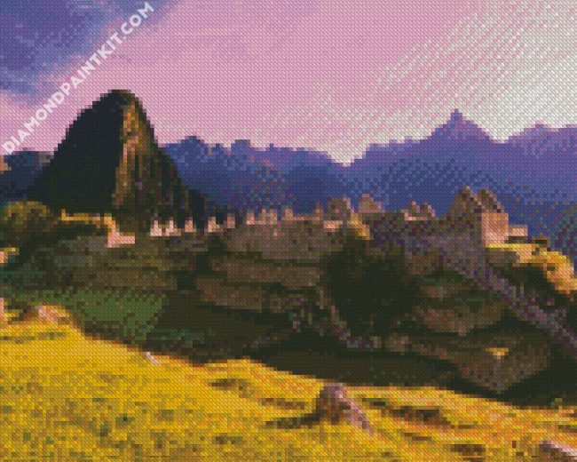 Peru Machu Picchu diamond painting