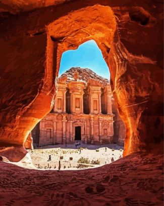 Petra Historical Place diamond painting